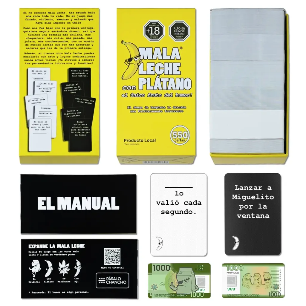Six-Pack: Mala Leche con Plátano